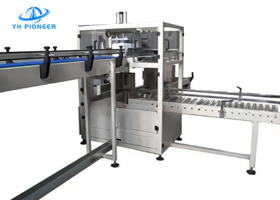 سعر جيد آلة تعبئة علب الزجاجات من الفولاذ المقاوم للصدأ السرعة القابلة للتعديل 18-30 علب / دقيقة الانترنت