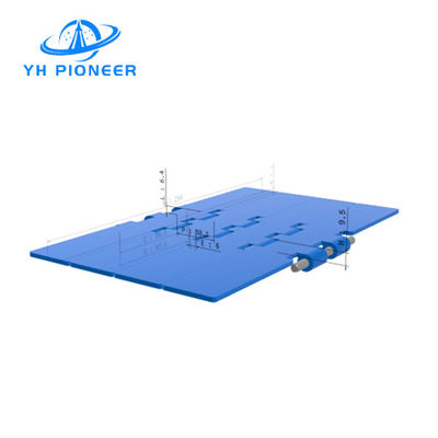 سعر جيد 304 / 316 صفيحة سلسلة نقل الفولاذ المقاوم للصدأ مع المفاصل المزدوجة للحمولة العالية الانترنت