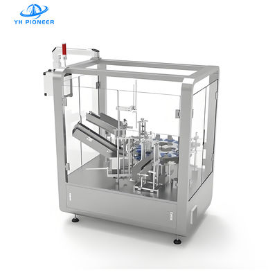 سعر جيد آلة التعبئة والعباء بالصندوق الدواري مع 12 محطة عمل واستهلاك الهواء 260L / min لسهولة الصيانة الانترنت