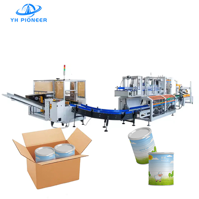 سعر جيد آلة تعبئة علب مسحوق الحليب الأوتوماتيكية بالكامل للتعبئة السريعة والموثوقة الانترنت