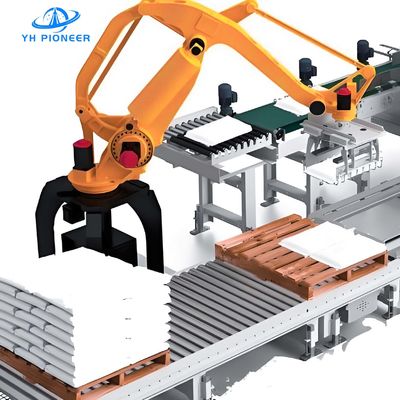 أنظمة تحويل الأكياس إلى شرائح عالية السعة مع 200-300 كيس / ساعة طبقة قابلة للتخصيص تتراكم حتى 1800 مم