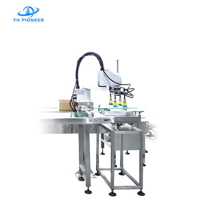 حزمة الكرتون الروبوتية عالية الدقة مع 60-240 قطعة / دقيقة سرعة التقاط للتعبئة الفعالة